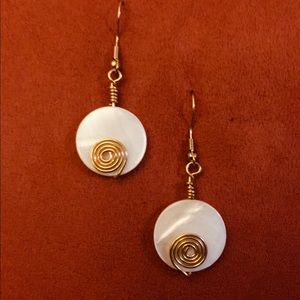 Wearable art, handcrafted earrings
